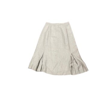 Vintage Tan  Midi Skirt